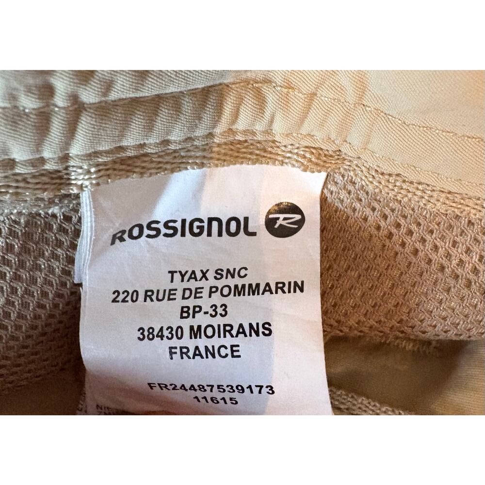 Rossignol shorts size Medium yellow khaki - Picture 10 of 11